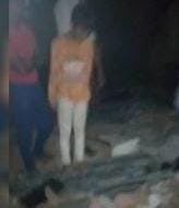 कोलारस में तेज बारिश में मकान धराशाई, जनहानि नही