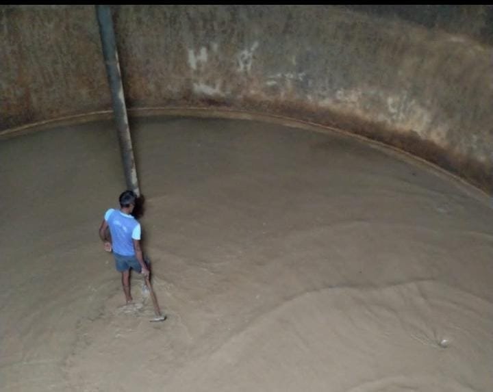 नागरिकों को शुद्ध पेयजल उपलब्ध कराने शहर में टंकियों की सफाई