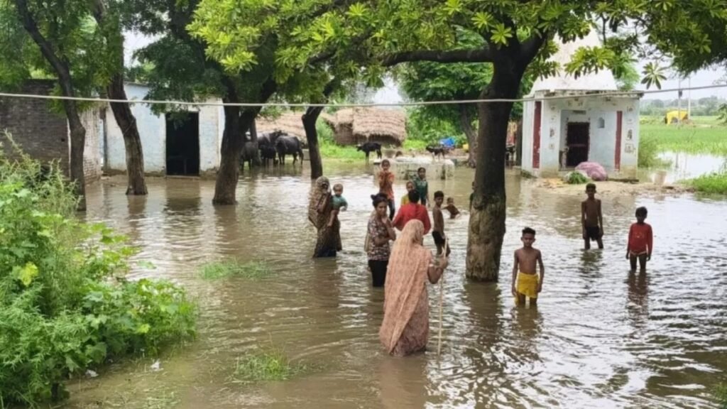 चंबल में जलस्तर घटा, प्रशासन ने ली राहत, बाढ़ से दो हजार बीघा फसलें बर्बाद