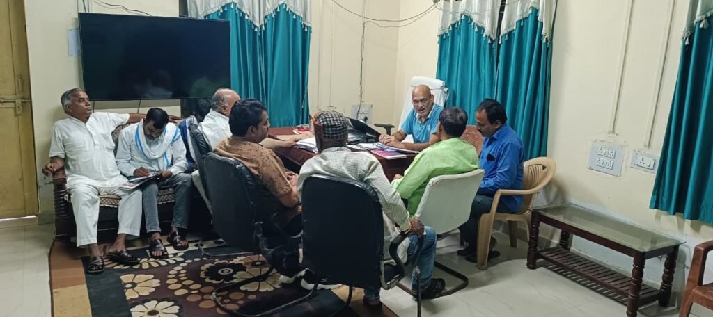 राजनैतिक दलों की स्टेण्डिंग कमेटी की बैठक आयोजित