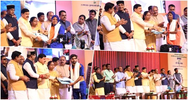 582 करोड़ के विकास कार्यों का भूमि पूजन, सफाई मित्रों का सम्मान