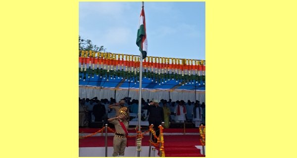 सागर में ध्वजारोहण के साथ धूमधाम से मना स्वाधीनता दिवस
