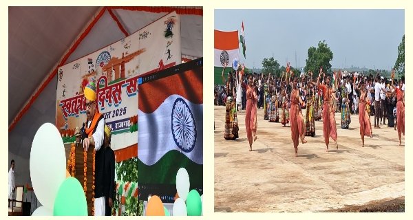 राजगढ़ में धूमधाम से मनाया गया स्वतंत्रता दिवस, 22 डायल-112 वाहन हुए रवाना