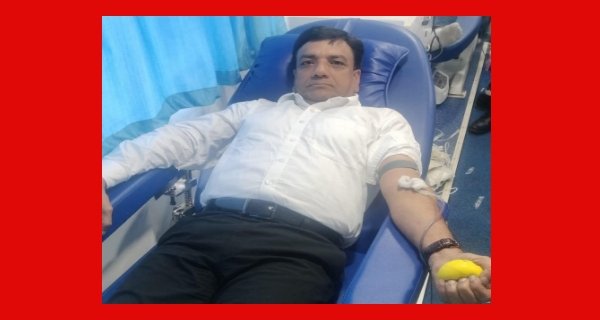 जिला न्यायालय में लगा रक्तदान शिविर, 89 व्यक्तियों ने किया रक्तदान