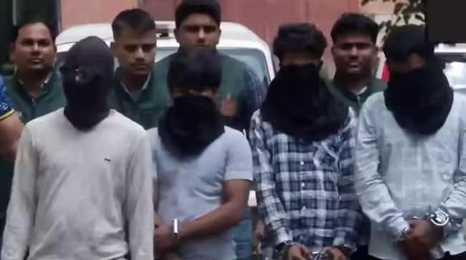 दिल्ली पुलिस स्पेशल सेल ने पांच आतंकवादियों को गिरफ्तार किया
