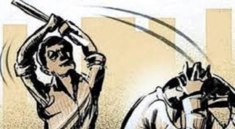 युवक पर तलवार से हमला