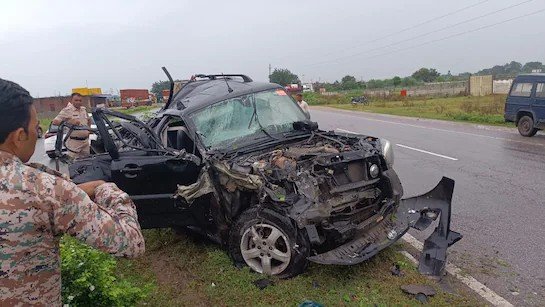 भीषण सड़क हादसे में खाटू श्याम दर्शन करने जा रहे दो युवकों की मौत; चार घायल