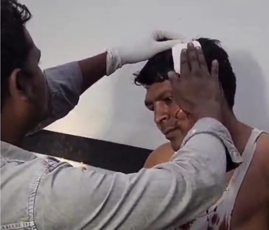 सटई रोड पर व्यक्ति से मारपीट, पैसे लूटे, जिला अस्पताल में भर्ती