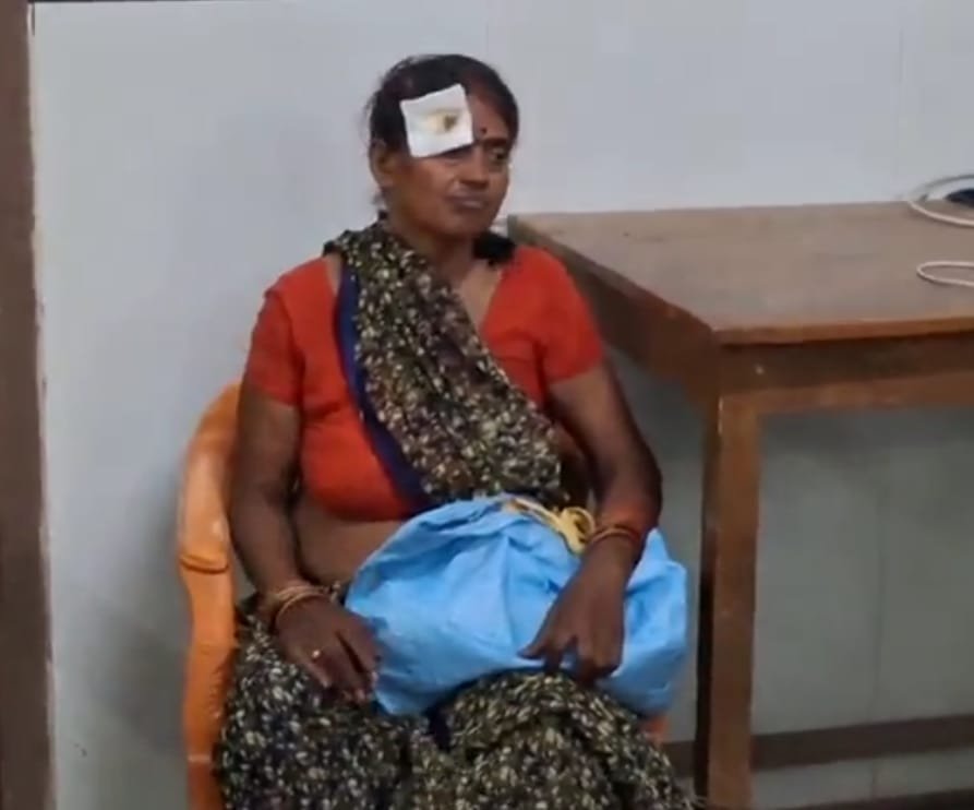 कैडी के पास सड़क हादसा, बाइक सवार दंपति ज़िला अस्पताल में भर्ती