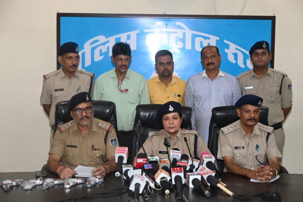 अवैध हथियारों का सौदागर 5 पिस्टल, 2 कारतूस के साथ पकड़ाया