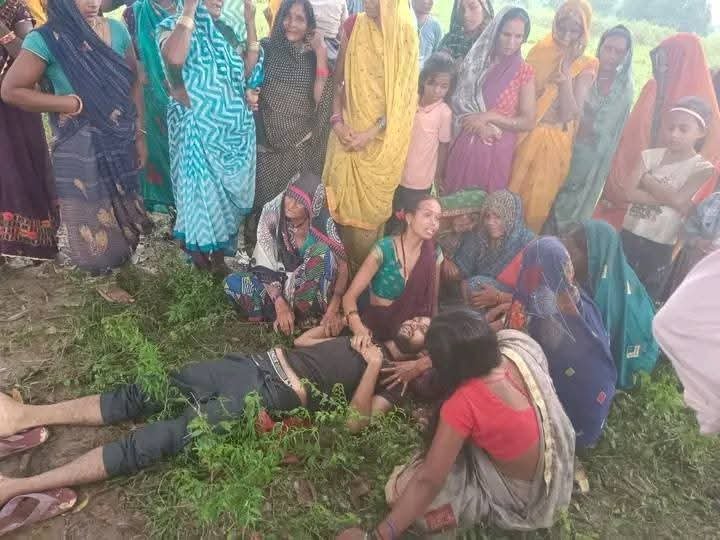 आकाशीय बिजली गिरने से दो की गई जान