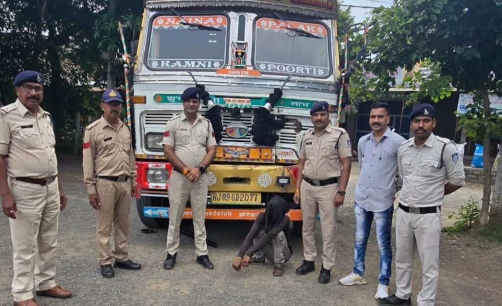 मंदसौर पुलिस ने 6 घंटे में बरामद किया 260 क्विंटल लहसुन, आरोपी गिरफ्तार