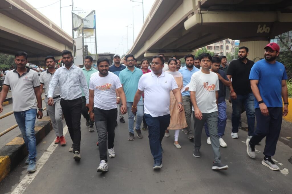 सेवा पखवाड़ा नमो मैराथन में दौड़े सैंकड़ों लोग 