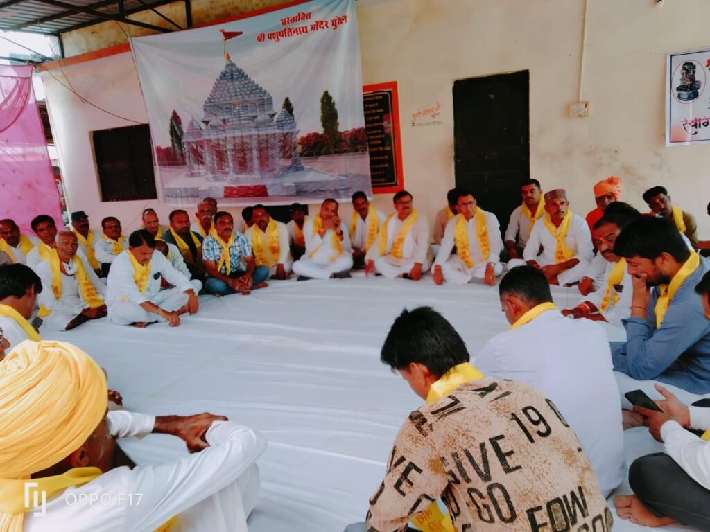 सभी की सहभागिता से होगा घुरेल में भव्य मंदिर निर्माण 