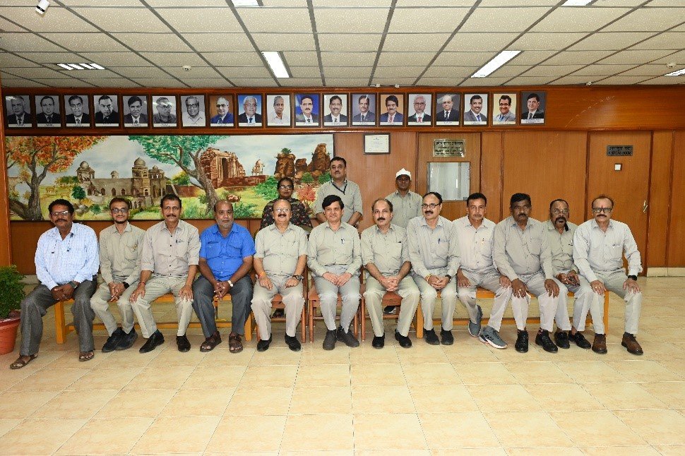 बीएचईएल में सेवानिवृत्त कर्मचारियों को भावभीनी विदाई