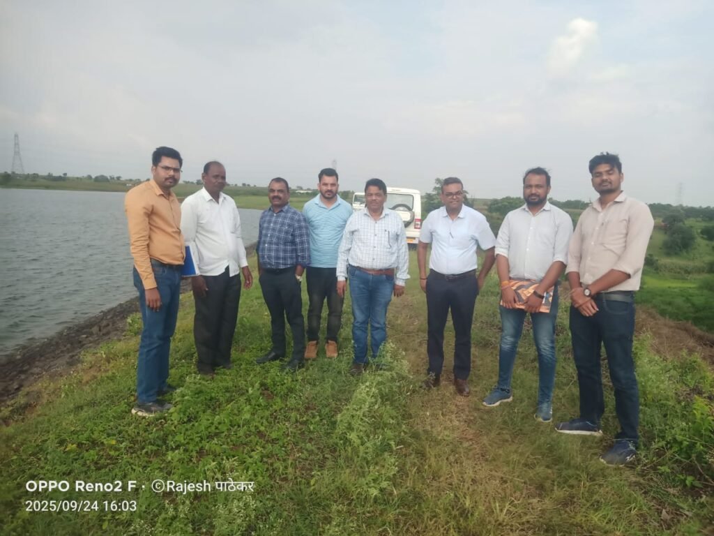 चौथिया डेम में हो रहा है अत्यधिक रिसाव, कार्यपालन यंत्री ने किया निरीक्षण 