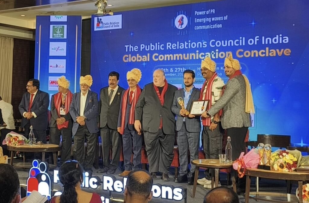 आरईसी के इरफान राशिद को चाणक्य जूरी स्पेशल अवॉर्ड