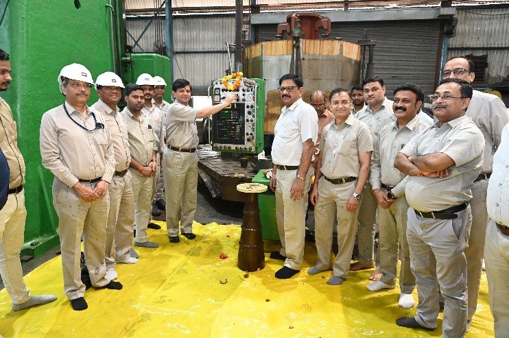आधुनिकीकरण: Bhel में स्कोडा बोरर मशीन का शुभारंभ