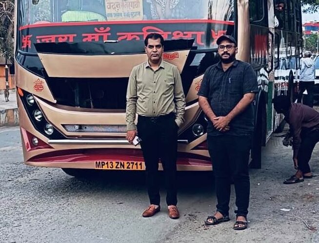 बैढ़न में बिना वैध दस्तावेज के चल रही यात्री बस जप्त