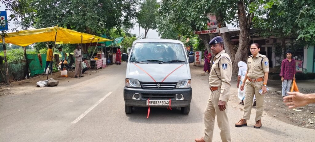 यातायात सुरक्षा सप्ताह के दौरान नाबालिगो पर की गई चलानी कार्रवाई