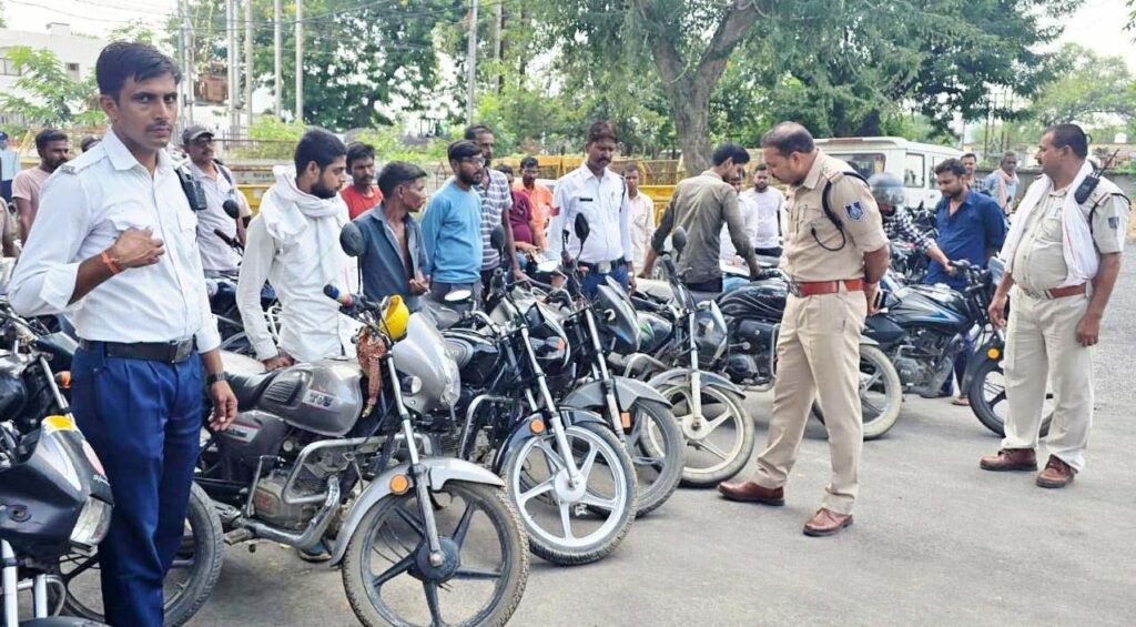 5 दिन में 1109 वाहनों पर कार्रवाई, 6 लाख से अधिक जुर्माना वसूला