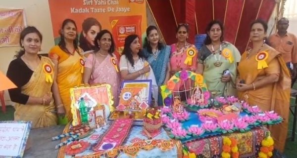 गरबा डांडिया और प्रतियोगिताओं के साथ अग्रसेन मेला का समापन