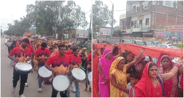 भोपाल में निकाली भव्य चुनरी यात्रा, हजारों महिलाएं हुईं शामिल