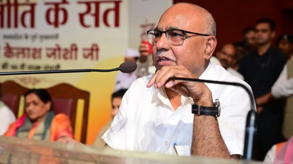 कांग्रेस ने मासूमों की मौत पर राजनीति की, भाजपा कर रही संवेदनशील कार्रवाई: खंडेलवाल