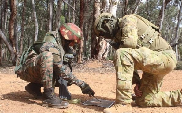 भारत और आस्ट्रेलिया के बीच संयुक्त सैन्य अभ्यास ‘ऑस्ट्राहिन्द ‘ जोरों पर