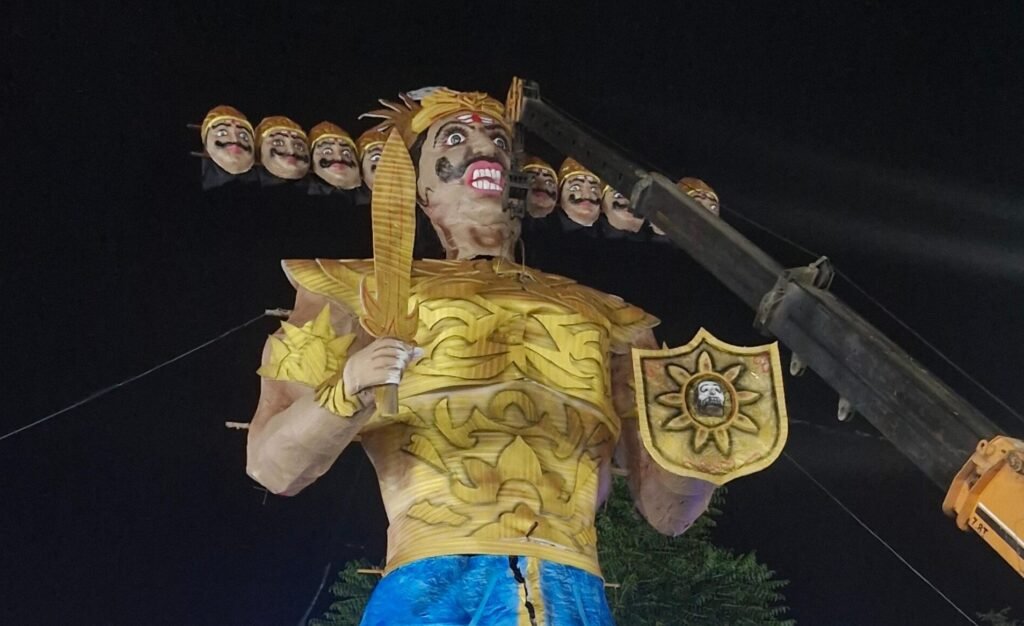 गौ धुली बेला में शाम 6.30 बजे होगा रावण पुतले का दहन  अतिकाय, अहिरावण एवं नारांतक का हुआ वध