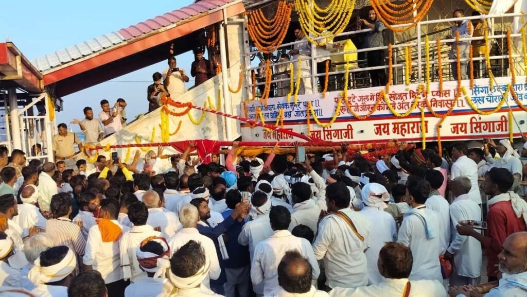 दो दिन में 2 लाख श्रद्धालुओं ने सिंगाजी महाराज के किए दर्शन