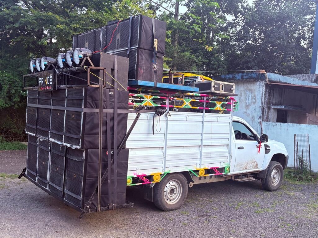 डीजे की धुन पर कानूनी एक्शन मंडला पुलिस की सख्त कार्यवाही
