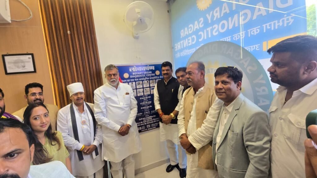 रोटरी डायग्नोस्टिक सेंटर का उद्घाटन: अब जटिल स्वास्थ्य जांचें सस्ती, सुलभ और तेज होंगी