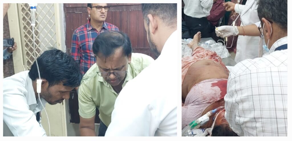 हादसा: गमी में शामिल होने के बाद घर लौटते समय ऑटो रिक्शा को कार ने मारी टक्कर, एक की मौत और तीन गंभीर