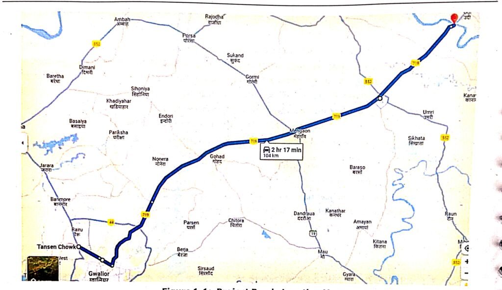 बरेठा नहीं,अब पुरानी छावनी से बनेगी ग्वालियर-भिण्ड-इटावा फोरलेन सड़क
