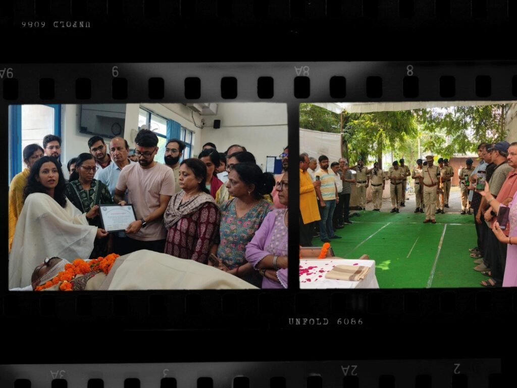 समाजसेवी अनिल जैन का देहदान, राजकीय सम्मान के साथ अंतिम विदाई