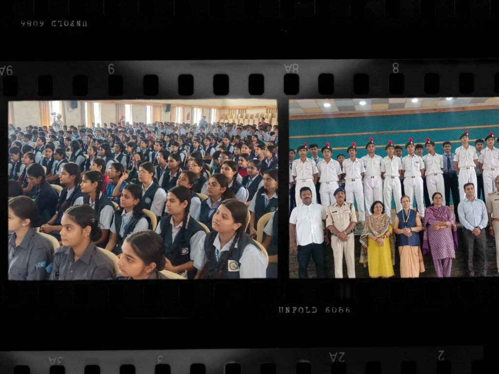 सेंट जेवियर स्कूल में दी गई साइबर सुरक्षा की सीख