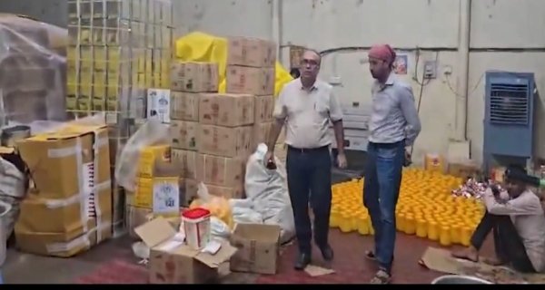 17 लाख का 34 सौ लीटर नकली घी जब्त, फैक्ट्री सील