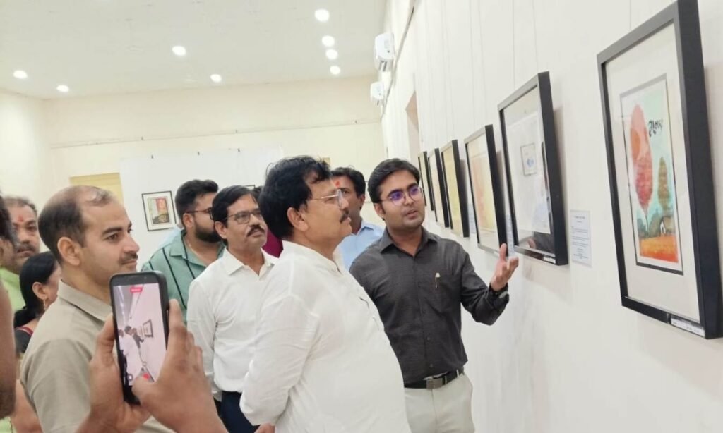 दो दिवसीय कैलीग्राफी प्रदर्शनी का समापन