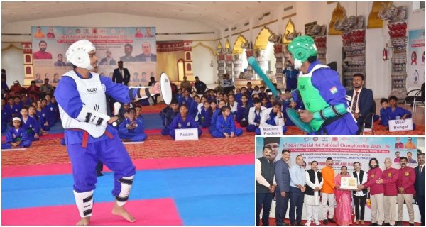 महापौर मालती राय ने स्ववाय मार्शल आर्ट नेशनल टूर्नामेंट में विजेताओं को किया सम्मानित