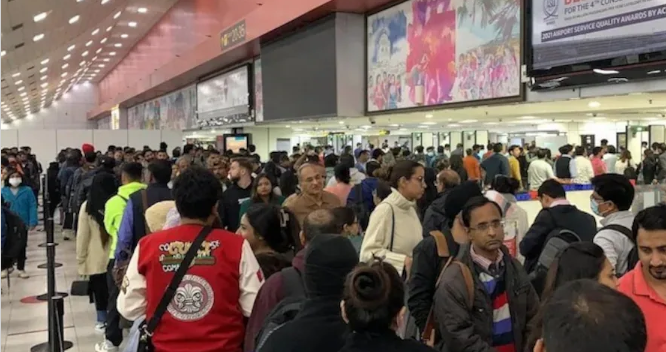 तकनीकी समस्या के बाद दिल्ली हवाई अड्डे का परिचालन हो रहा है सामान्य