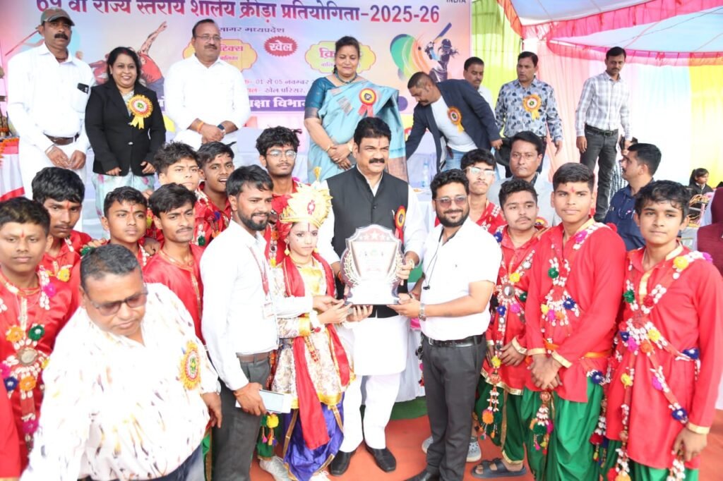 69वीं शालेय खेल प्रतियोगिता का रंगारंग हुआ शुभारंभ