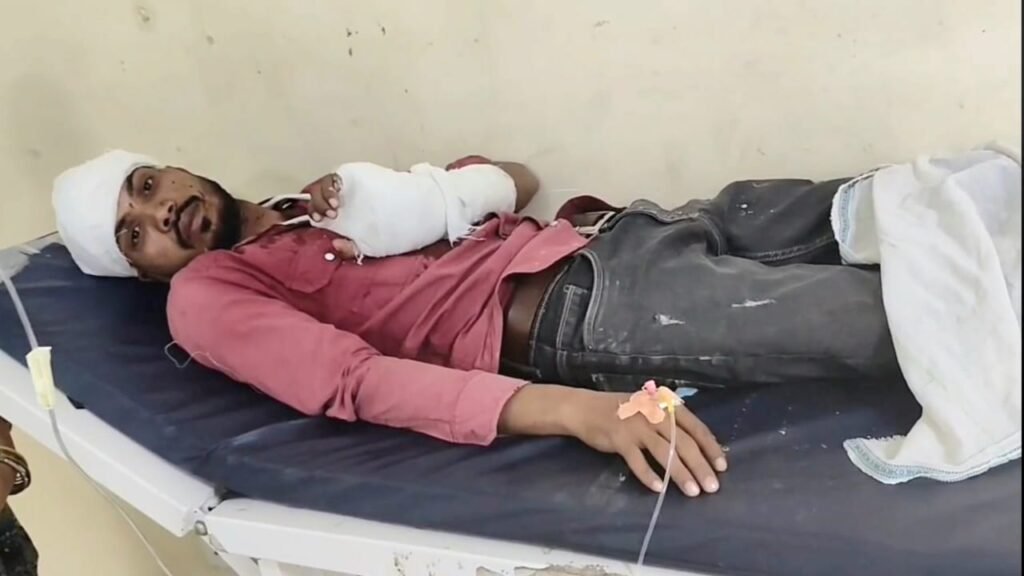 मुड़ियाखेड़ा रोड पर युवक पर जानलेवा हमला, हमीदिया अस्पताल में भर्ती