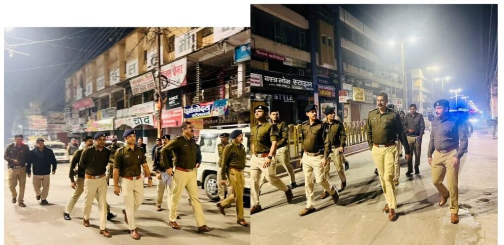 दिल्ली ब्लास्ट का असर,एसपी उतरे सड़क पर देर रात से सुबह तक चली वाहनों की चेकिंग 