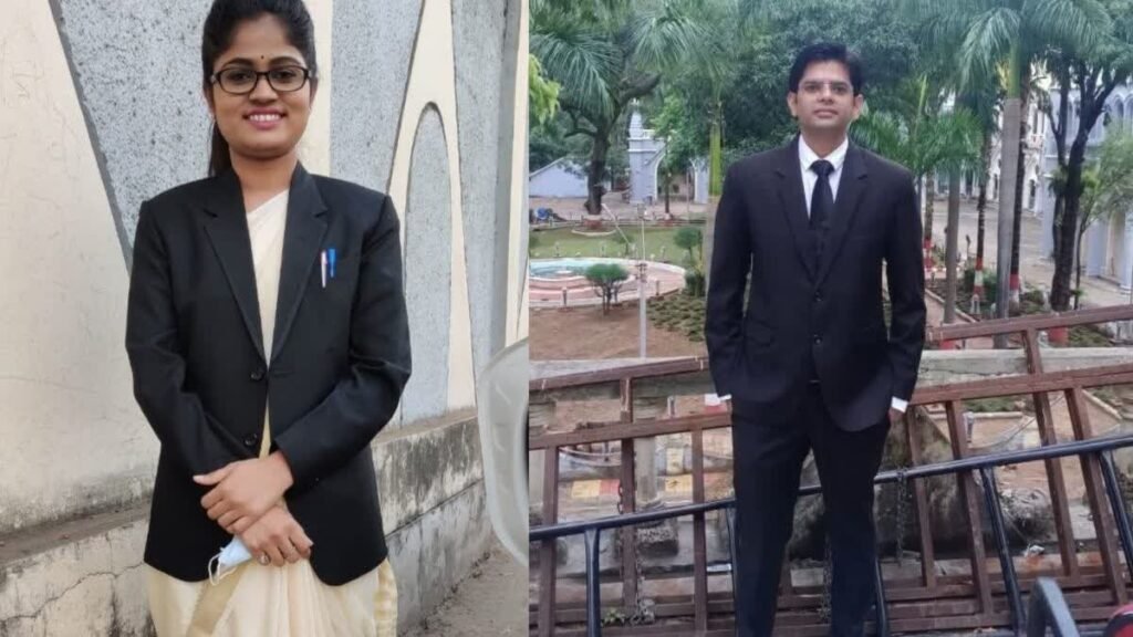 छतरपुर से मिले 2 जज, दीपेश अवस्थी और ताशा परमार बने सिविल जज