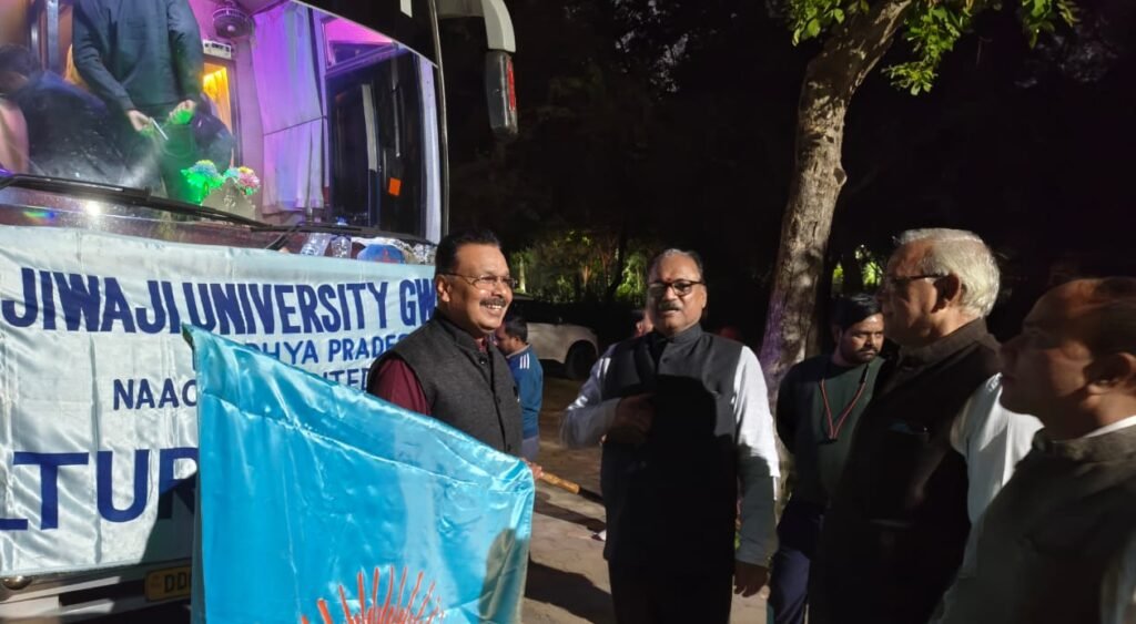 युवा उत्सव में भागीदारी करने जेयू का दल रवाना