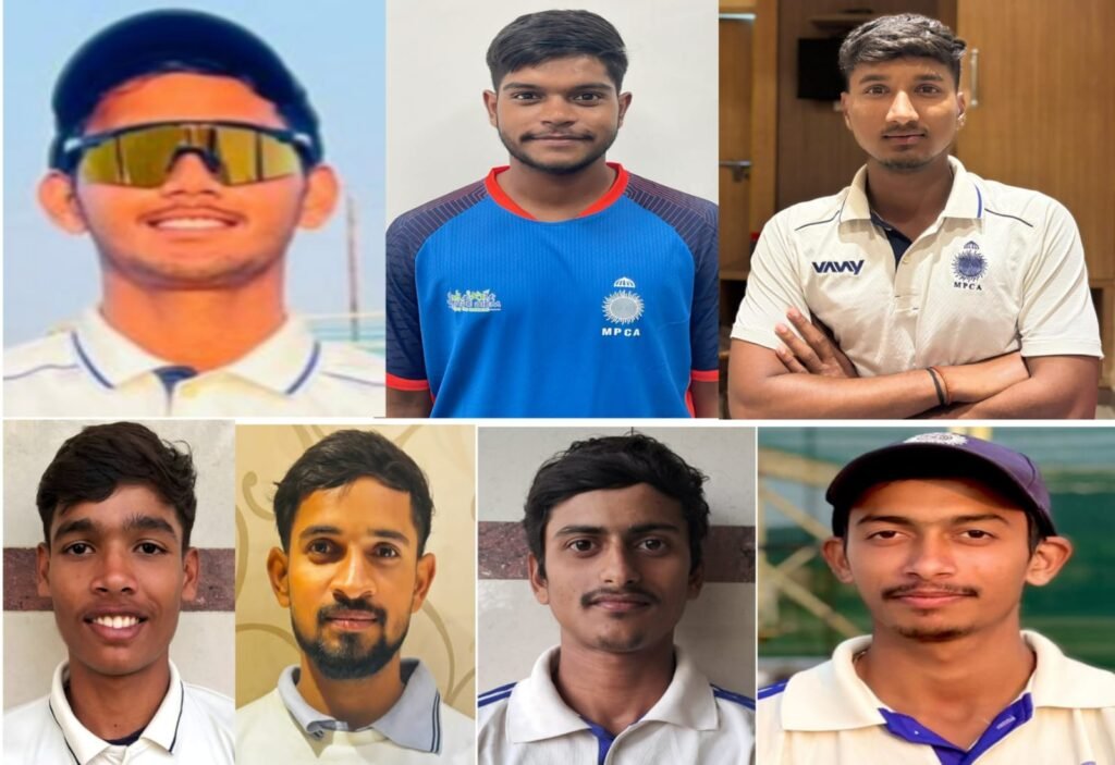 रीवा डिवीजन टीम में डीसीए सीधी के 7 खिलाड़ियों का चयन