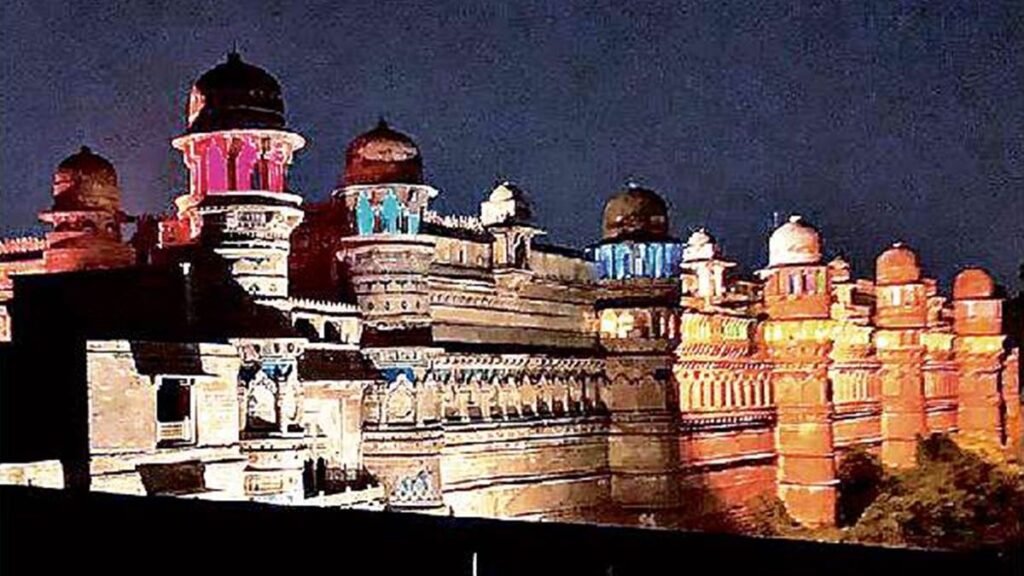 ग्वालियर किले पर आज से लाइट एण्ड साउण्ड शो का समय बदला