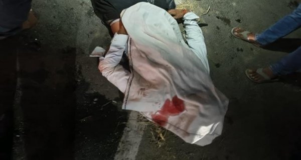 2 मोटर साइकिल की भिड़ंत में 2 लोगों की मौत, 2 घायल