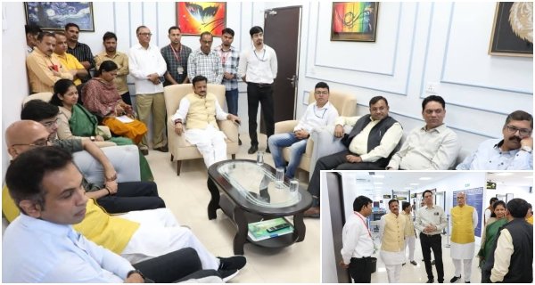 रीवा एयरपोर्ट का उप मुख्यमंत्री ने किया निरीक्षण